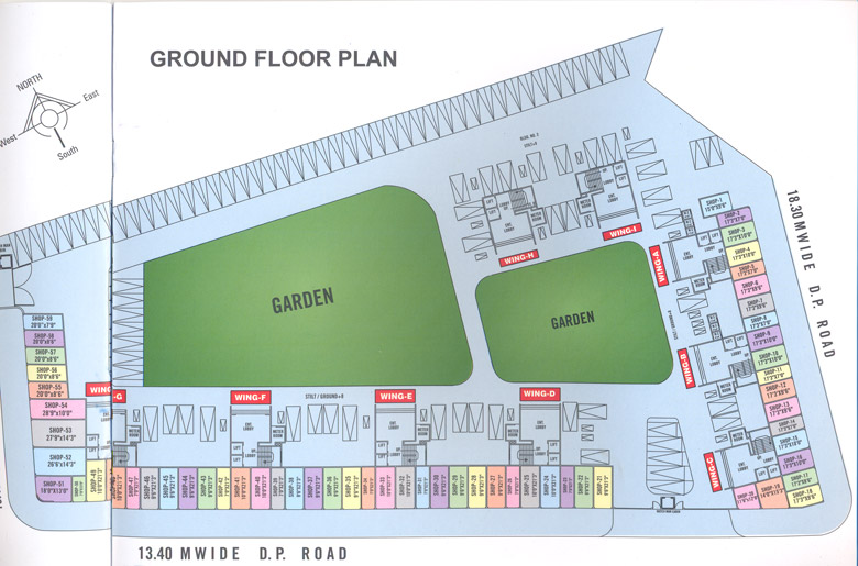 3399 Oth Ground Floor Plan - Veena Santoor, Kandivali West