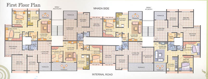 3537 Oth Floor Plan III - Royal Park - Ambernath, Ambernath