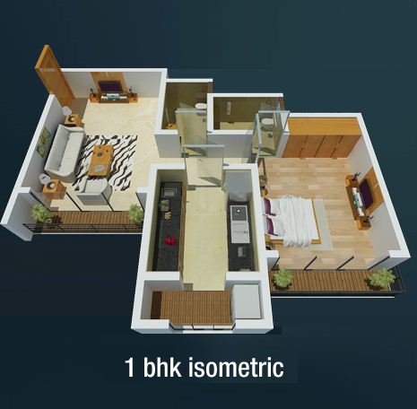 4812 Oth 1 Bhk - Man Opus, Mira Road