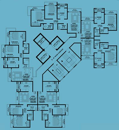 4812 Oth Floor Plan 5 - Man Opus, Mira Road