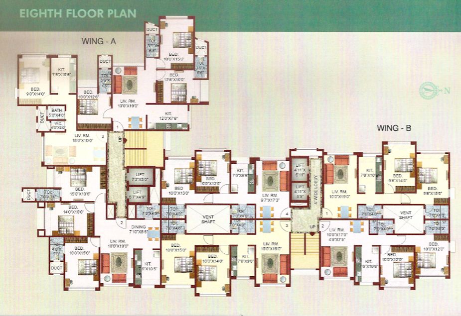 5985 Oth Floor Plan 2  - Takshashila, Mulund East