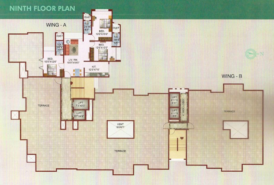 5985 Oth Floor Plan 3  - Takshashila, Mulund East