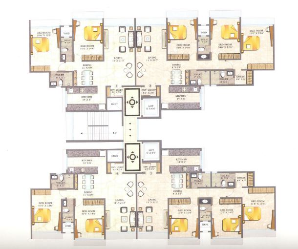 6282 Oth Floor Plan 2  - Royal Court, Andheri East