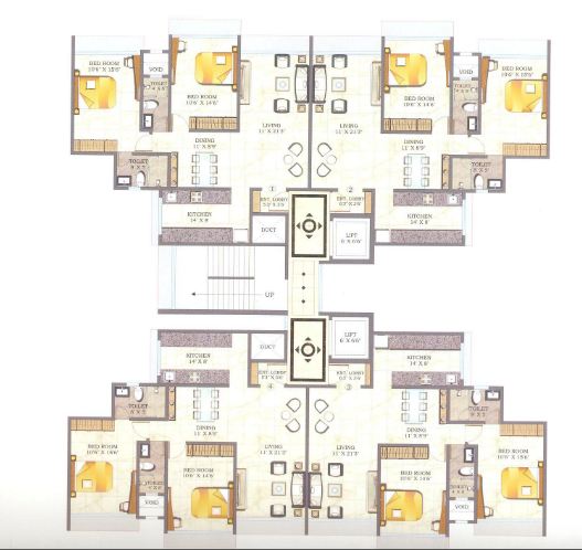 6282 Oth Floor Plan 3  - Royal Court, Andheri East