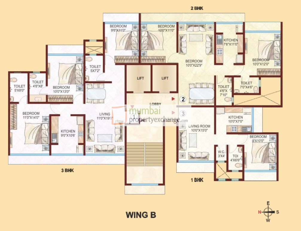 6575 Oth Floor Plan - Aurum, Goregaon West