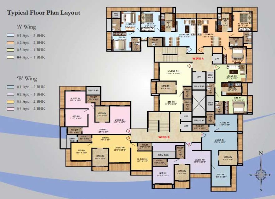 9261 Oth Floor Plan - Galaxy Exotica, Vile Parle East