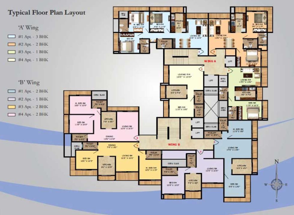 9261 Oth Floor Plan 1  - Galaxy Exotica, Vile Parle East