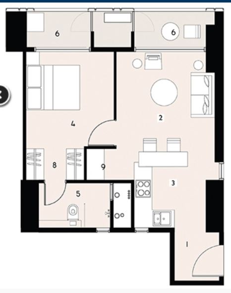 9277 Oth Floor Plan - Lodha Enchante, Wadala