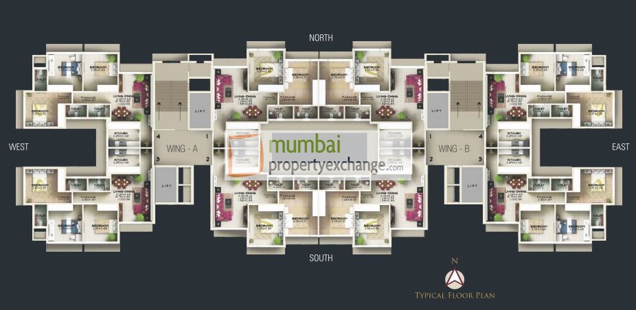 9373 Oth Floor Plan - Jyoti Sukriti, Goregaon East
