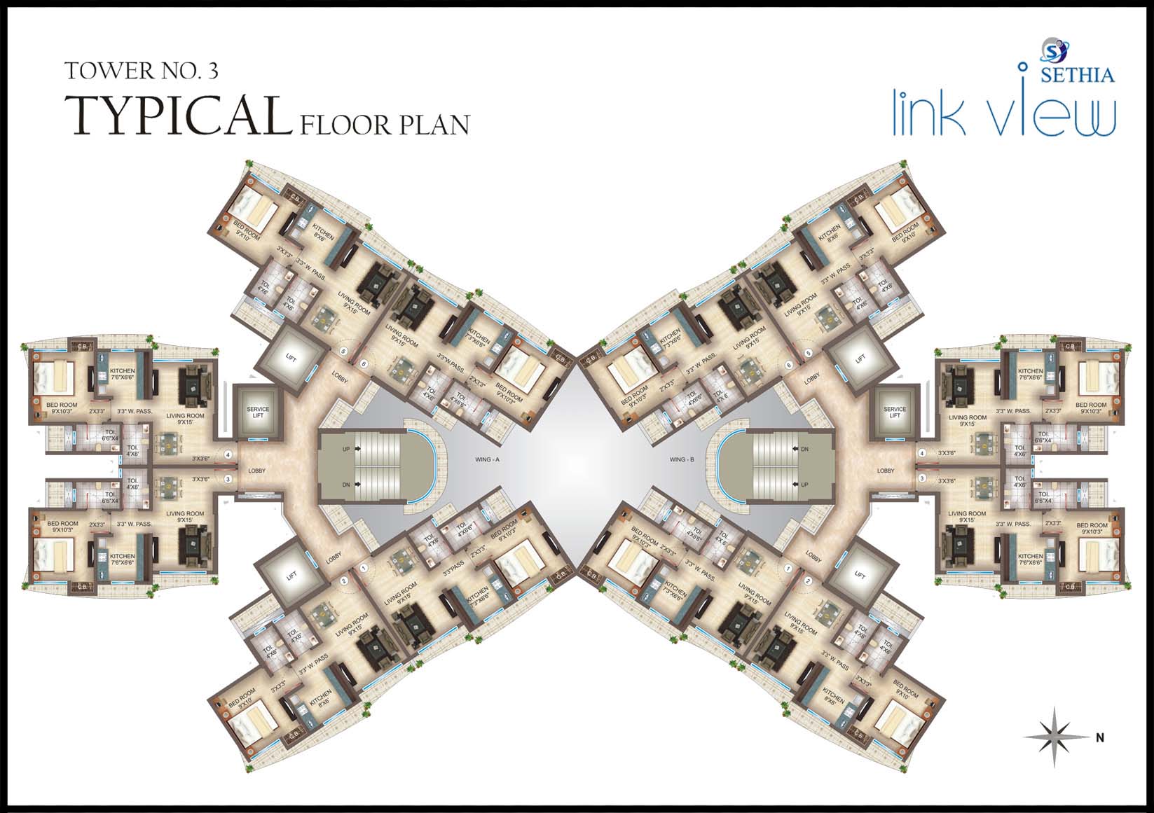 9796 Oth Link View C Wing - Sethia Link View, Goregaon West