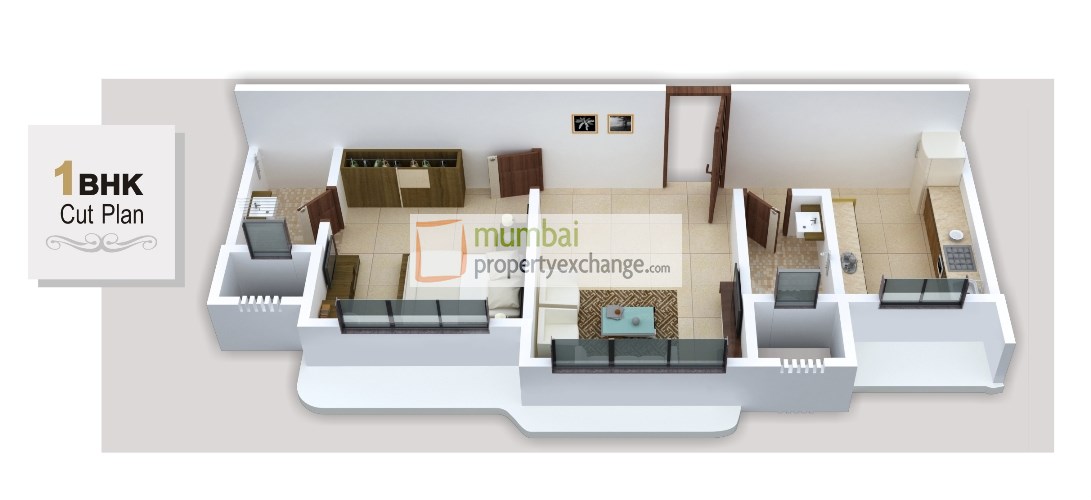 10023 Oth 1 BHK - Khodiyar Apartment, Borivali East