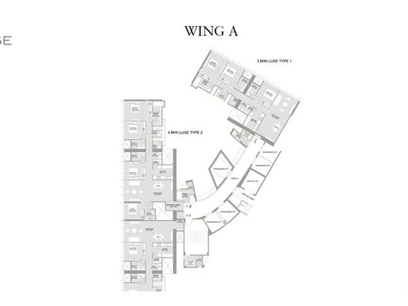 Lodha Marquise Wing A Plan