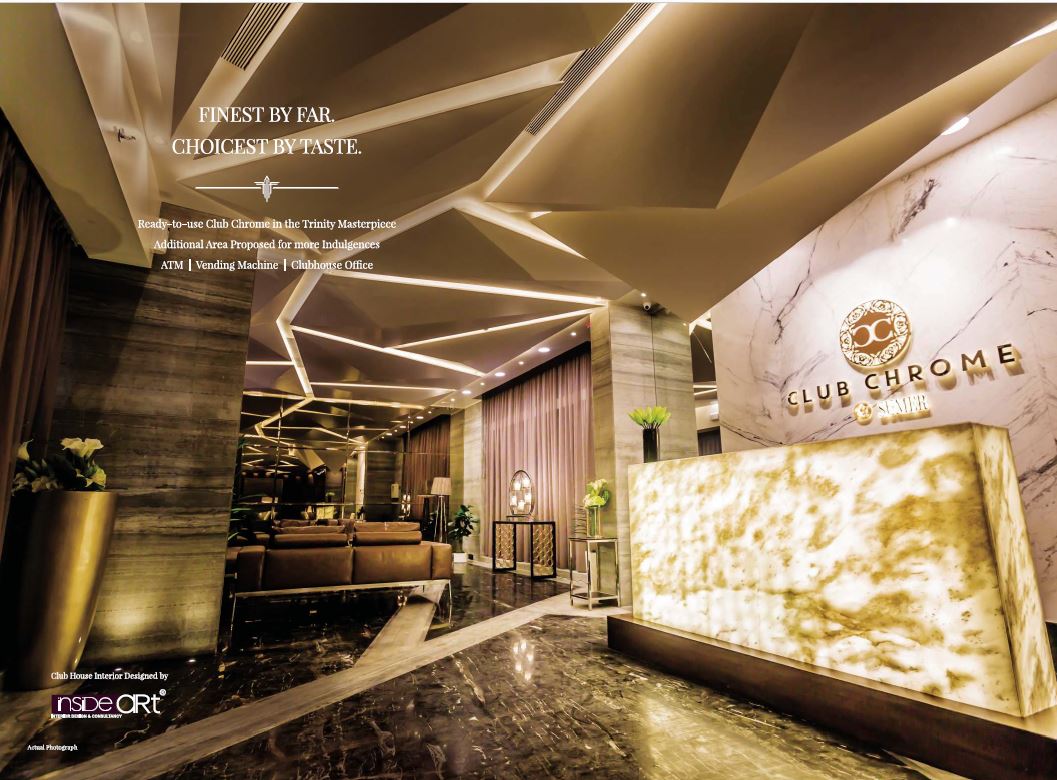 Trinity Vertical Club House Chrome