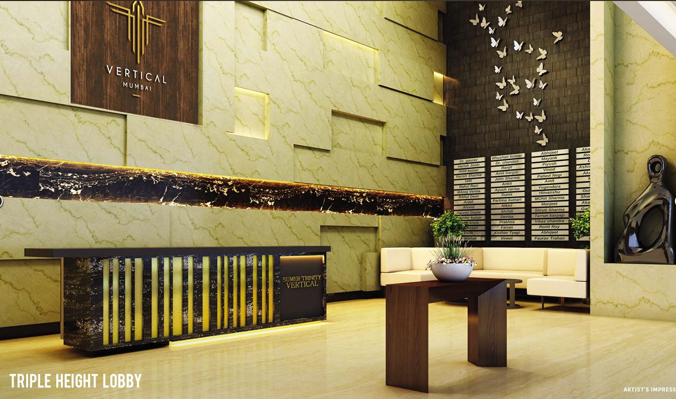 Trinity Vertical Triple Height Lobby