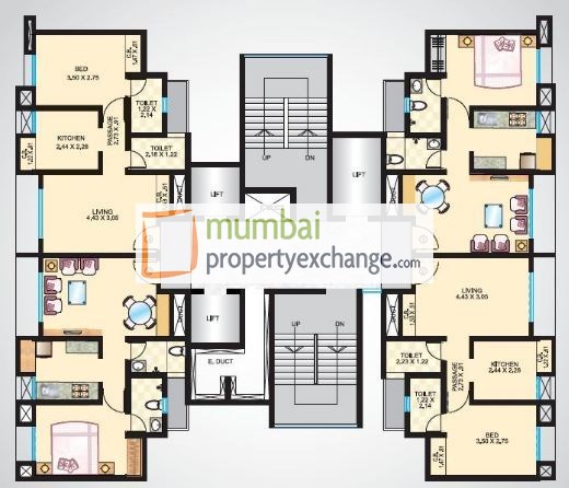B Block 1bhk