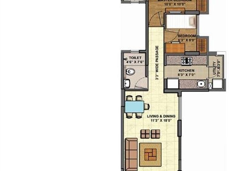Palava Downtown Palava City 2bhk Price Lodha Downtown Palava In