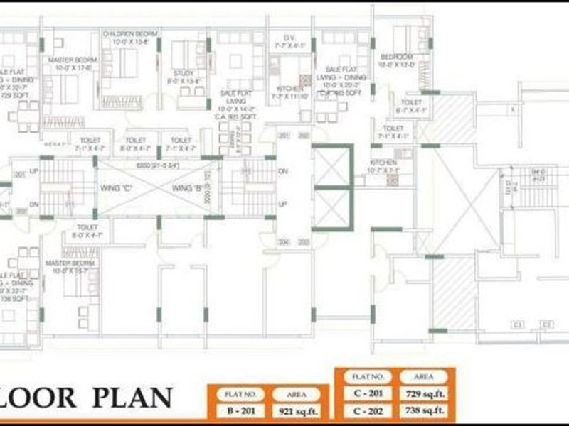 Annexe 2nd floor plan