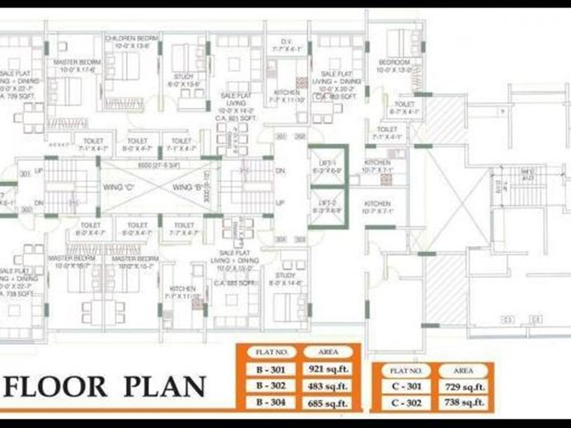 Annexe 3rd floor plan