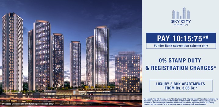 Oberoi Sky City ABCD by Oberoi Realty Ltd