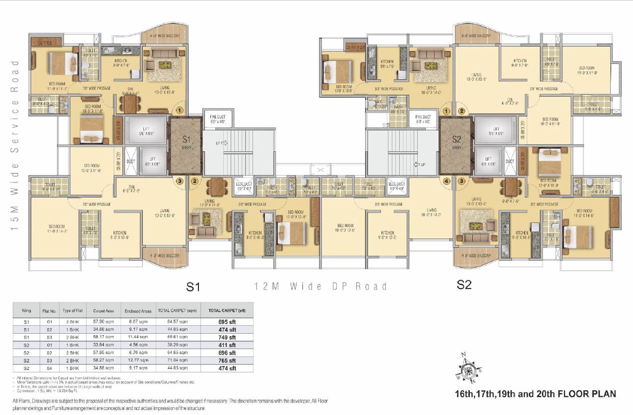 Atlantis Typical Floor Plan
