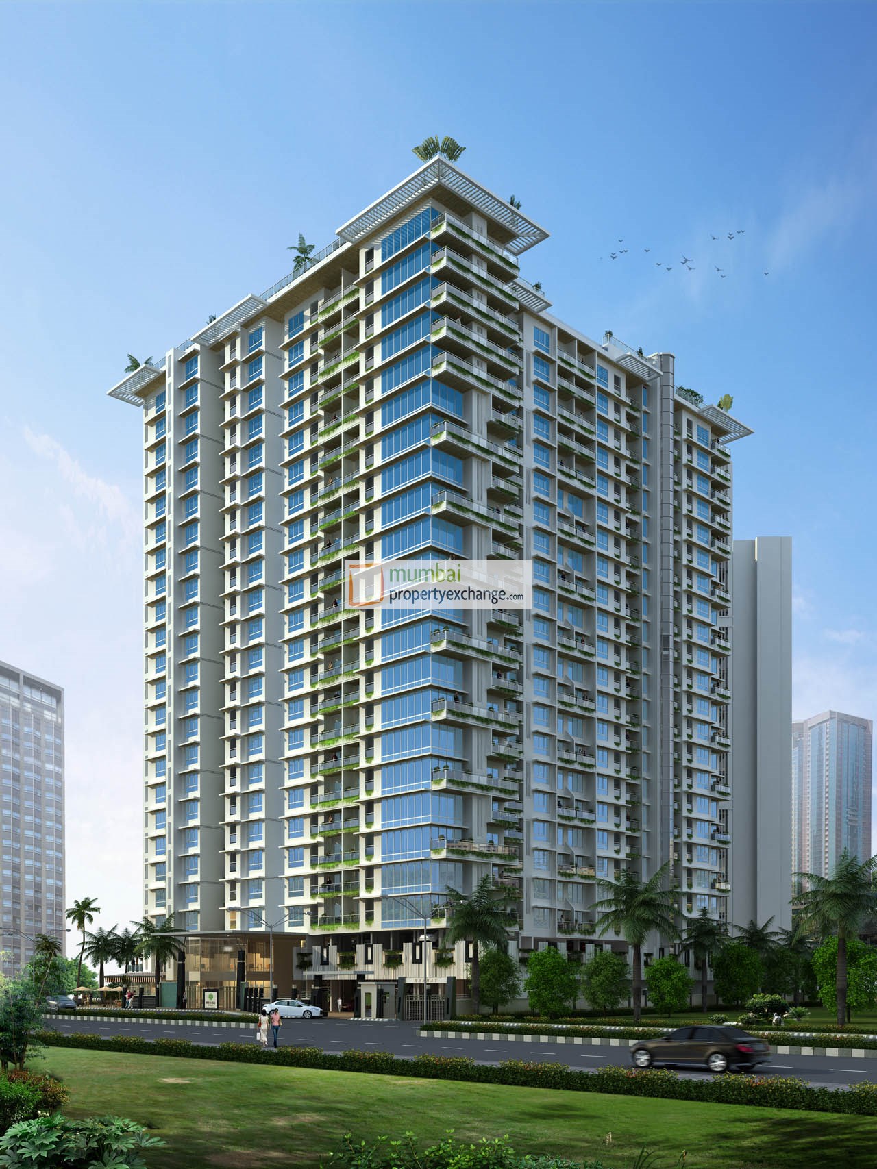 Flat on rent in SMGK Woods Platina, Andheri West