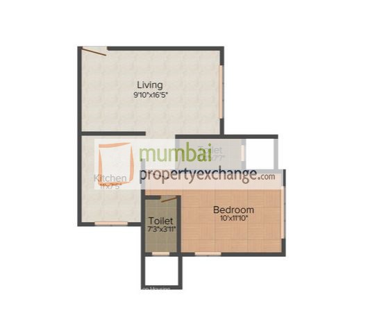 Flat on rent in Dipti Sweta, Jogeshwari