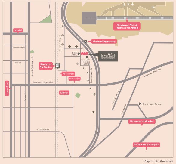 Paranjapee 127 Upper East Location