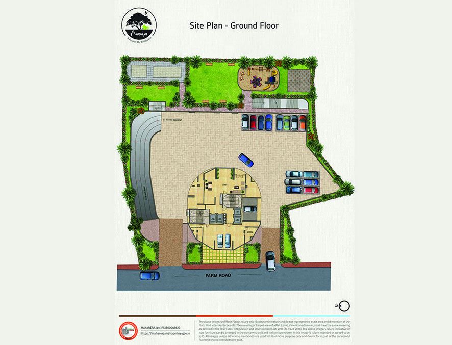 Tridhaatu Aranya Ground Floor Plan