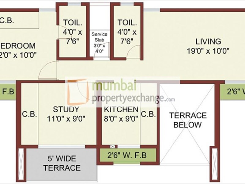 5th and 11th 2BHK