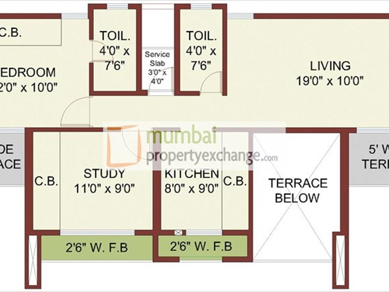 9th and 15th 2BHK