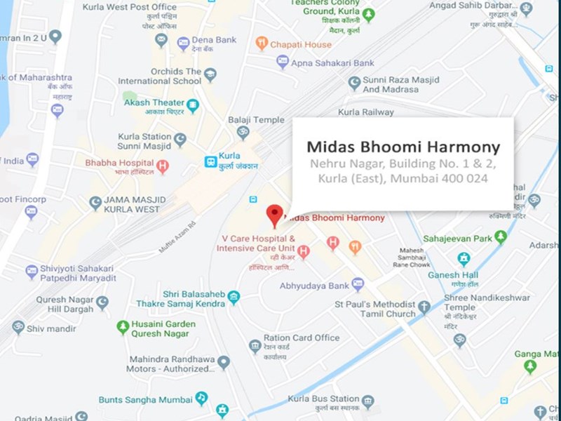 Harmony Location Map