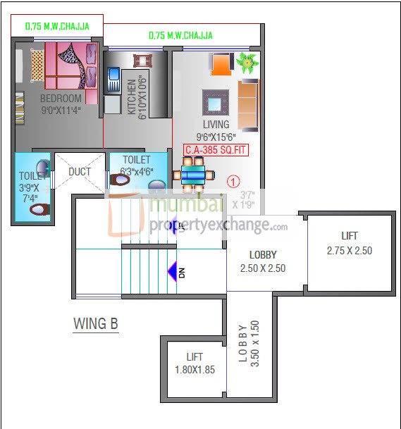Flat on rent in Gokul Vaibhav, Dahisar East
