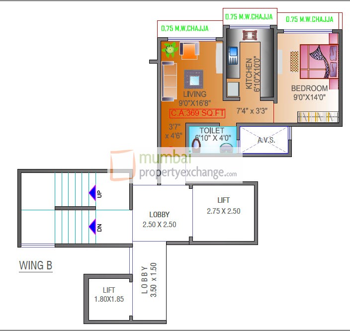 Flat on rent in Gokul Vaibhav, Dahisar East