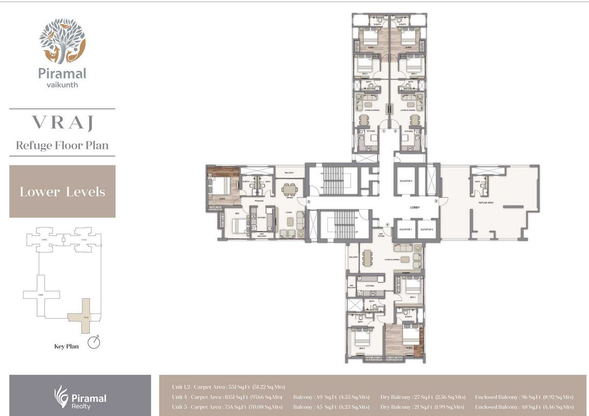 15411_oth_Piramal_Vaikunth_Viraj_Refuge_floor_plan_Lower