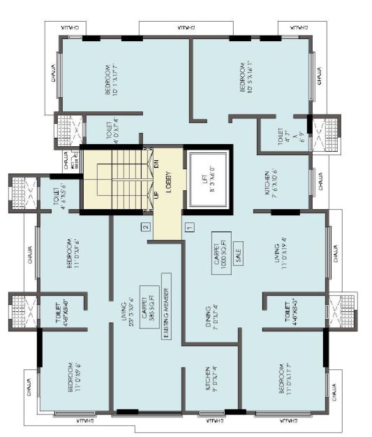 Flat on rent in Kakad Imperial, Bandra West