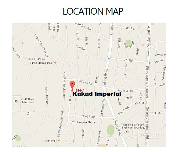 Flat on rent in Kakad Imperial, Bandra West