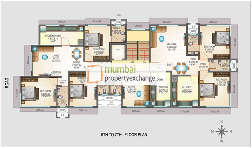 Flat on rent in Modispaces Doyle, Malad West