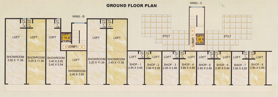 Flat on rent in Balaji Empire, Chembur