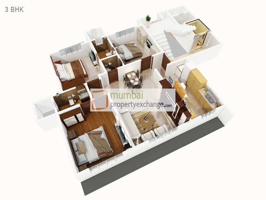 Flat / Apartment on Rent / Lease / Sale in Modispaces Oyster, Malad