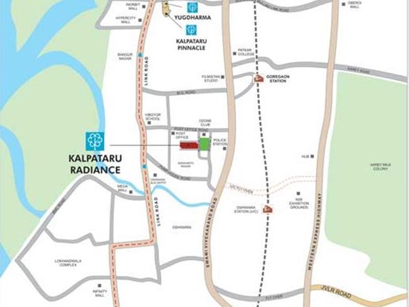 Kalpataru R Allura Location Map