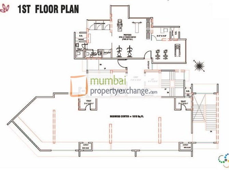 1st Floor Plan 