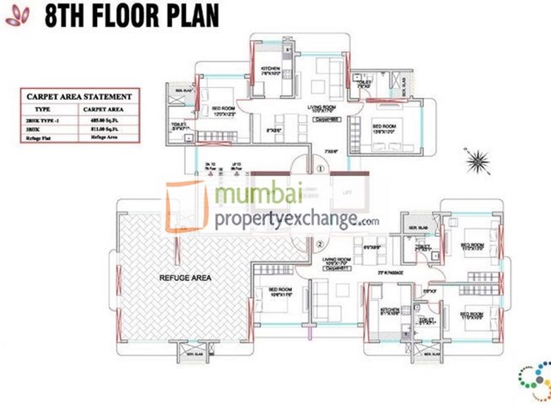 8th Floor Plan 