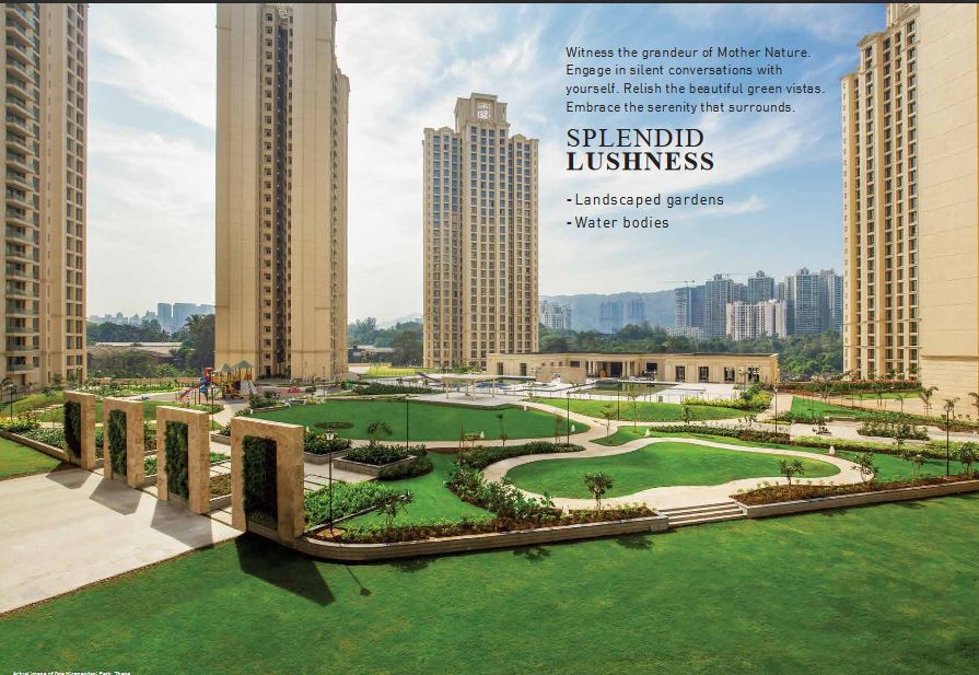 Hiranandani One Park Landscape Garden