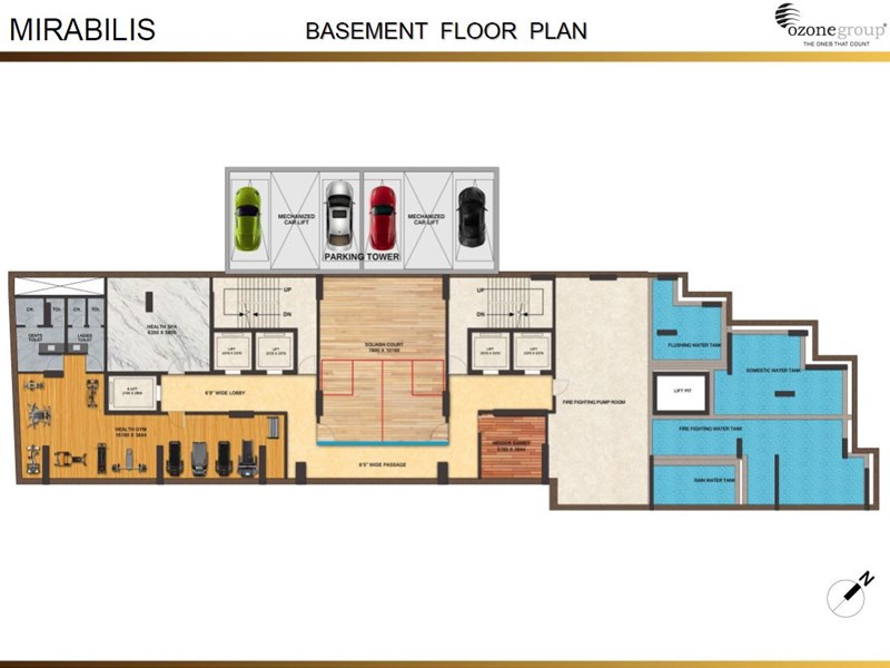 Mirabilis Basement Floor Plan
