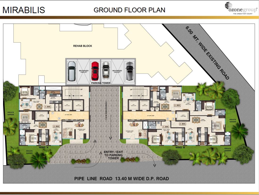 Mirabilis Ground Floor Plan
