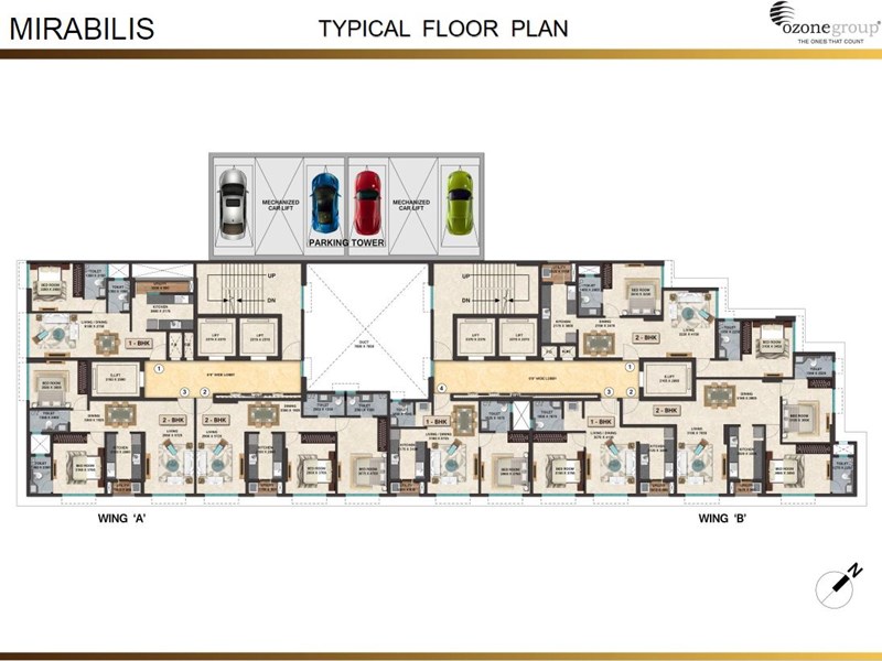 Mirabilis Typical Floor Plan