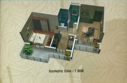 1BHK plan