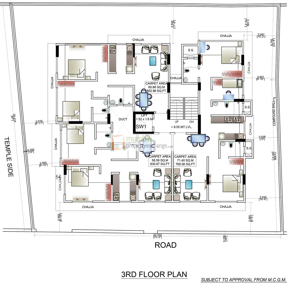 3rd Floor plan
