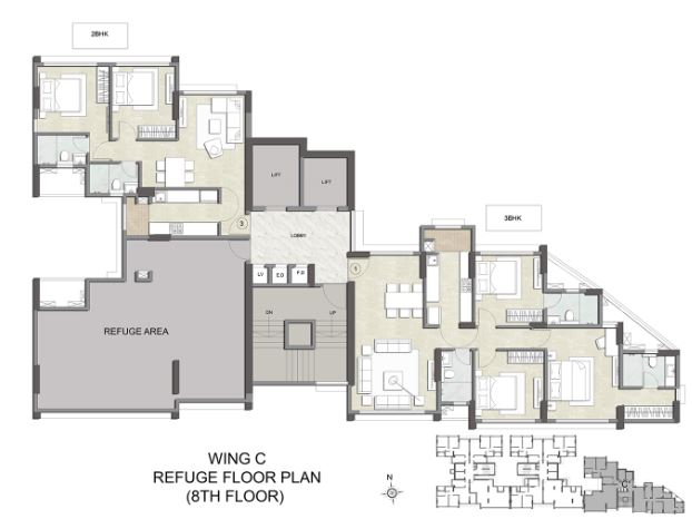 Kalpataru Primus Wing C Refuge Flrpln