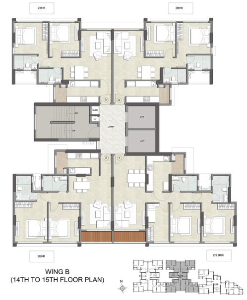 Kalpataru primus wing B